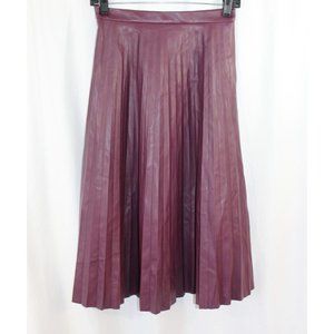 Bagatelle Purple Pleated Skirt